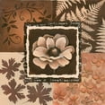 thumbnail image 2 of Hedy 15x15 Black Ornate Wood Framed with Double Matting Museum Art Print Titled - Flower in square I, 2 of 4