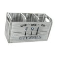 thumbnail image 4 of Soporte para utensilios de cocina, organizador de utensilios, almacenamiento rústico Gris, 4 of 9