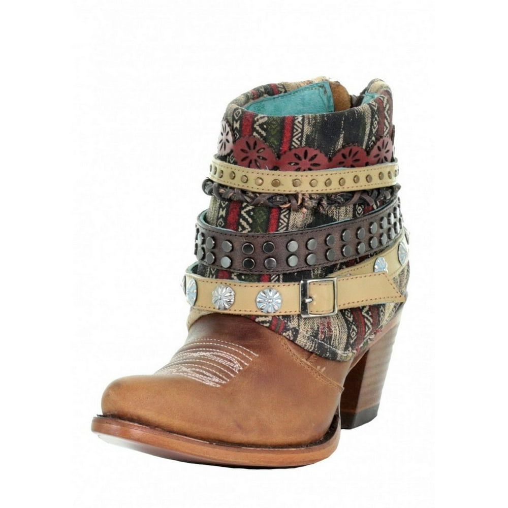 womens western ankle boots