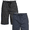 Navy/Black, variant on Hanes Men's and Big Men's Stretch Sleep Jam Shorts, 2-Pack, Sizes S-5X