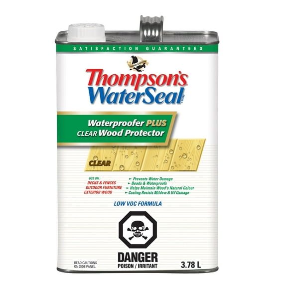 Protecteur Plus Transparent Imperméabilisant pour bois d'extérieur
