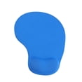 thumbnail image 1 of Alfombrilla de ratón con reposamuñecas NikouMX diseño ergonómico suave y cómodo Alivio del dolor soporte para muñeca silicona azul cielo, 1 of 1