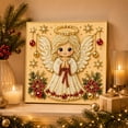 thumbnail image 3 of Pearl Christmas Wall Art Kit, Cute 3D DIY Pearl Painting For Adult Beginners, Seasonal Fall Halloween Holiday Sparkling Home Wall & Party Decor, 3 of 5