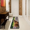thumbnail image 3 of SKYSONIC Highlande Cow Cattle Meadow Runner Rug, 2'¡Á6' with Rubber Backing Funny Animal Non Slip Entryway Rug Runner Washable Soft Area Rug Carpet for Hallway Bedroom Kitchen Decor, 3 of 6