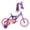 Purple Glitter, variant on Huffy 12" Minnie Mouse Bike, Fits Riders 37" - 42", Girls, Kids, Sparkly Snow