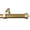 Gold, variant on 1-Inch Diameter Linder Single Window Treatment Curtain Rod, 28-Inch to 48-Inch, Royal Gold