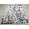 thumbnail image 4 of EORC Ivory / Gray Hand Knotted Wool Transitional Modern Rug, 7' x 9', 4 of 8