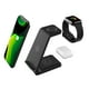 thumbnail image 3 of Estación de carga de reloj inteligente para teléfono con cargador inalámbrico de 10 W compatible con IPhone F Galaxy Watch 3 en 1 AweSitey EL011606-00, 3 of 5