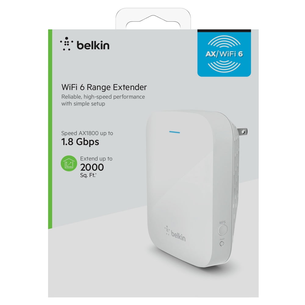 belkin WiFi 6 Wi-Fi中継機【コンセント直挿し】 RX7500 コンセント直挿し型Wi-Fi 6中継機「WN-DAX1800EXP」、アイ・オー