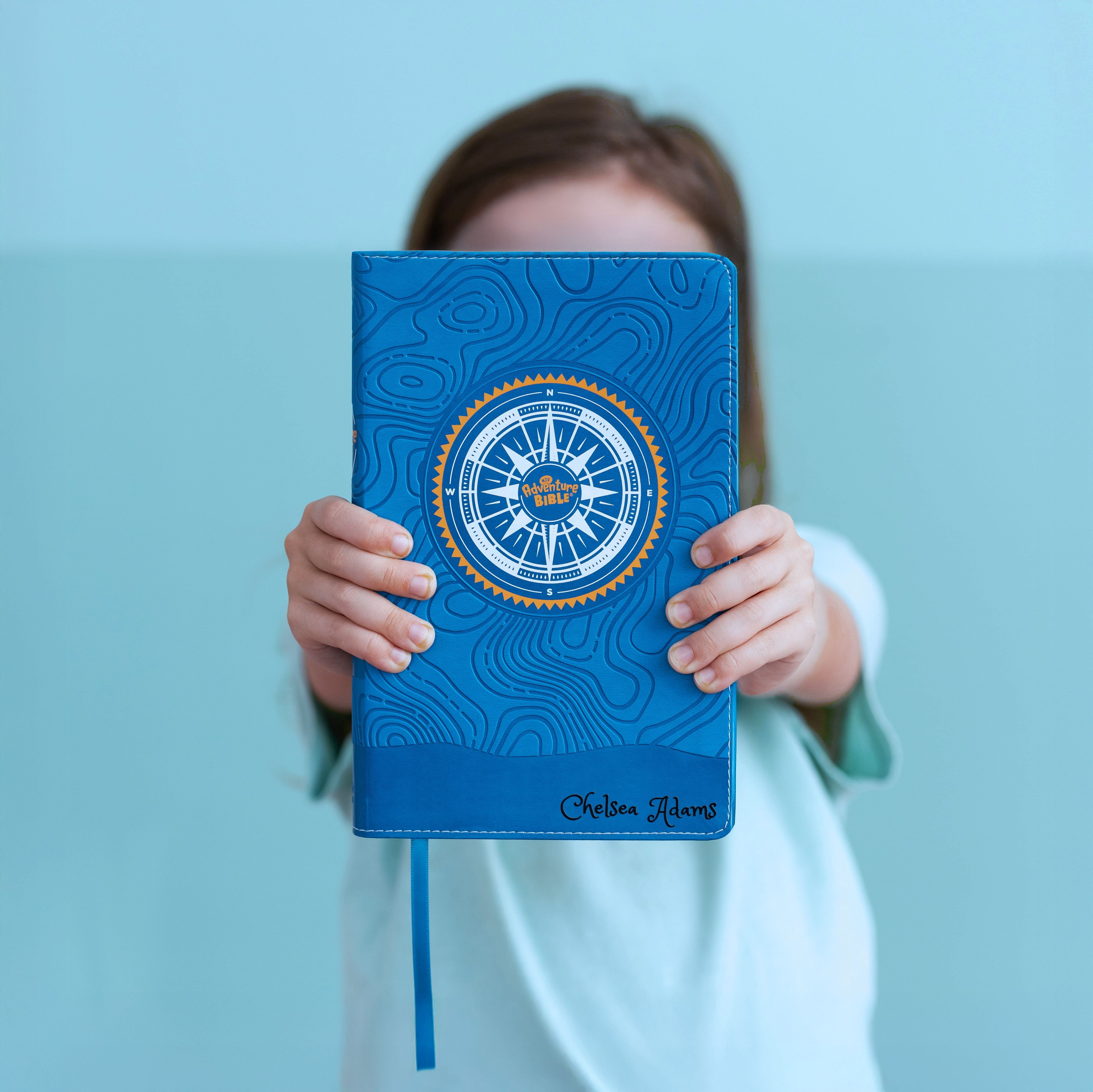 Personalized Adventure Bible for Youth, NIV Youth Bible with Name Engraved, Early Readers Custom Bible, Christian gifts, Baptism gift