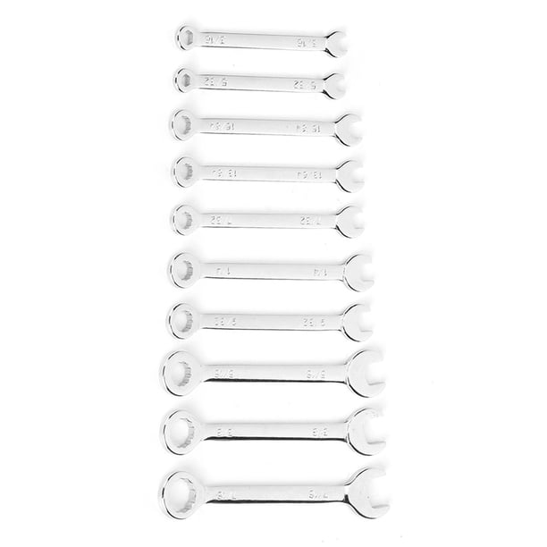 10 unids/set Mini llave dodecágono Pentalobe apertura llave combinada 4-11mm/(5/32-7/16in) pulgadas