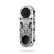 MightySkins NEHEL-Floral Retro Skin for Nest Hello Video Doorbell - Floral Retro