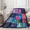thumbnail image 4 of LHSHID 20th Birthday Gifts for Girls 20 Year Old Girl Birthday Gift Soft Blanket for Couch Bed 20th Birthday Decorations for Girls Best Teenage Girl Gifts for 20 Year Old Girls 50x60in, 4 of 6
