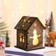 thumbnail image 4 of Escena de madera de Navidad CUTICAT Casa de miniaturas de madera, 4 of 7
