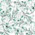 thumbnail image 3 of White Wallpaper with Poplar Leaves Peel-and-Stick - 25"W x 225"H, 3 of 3