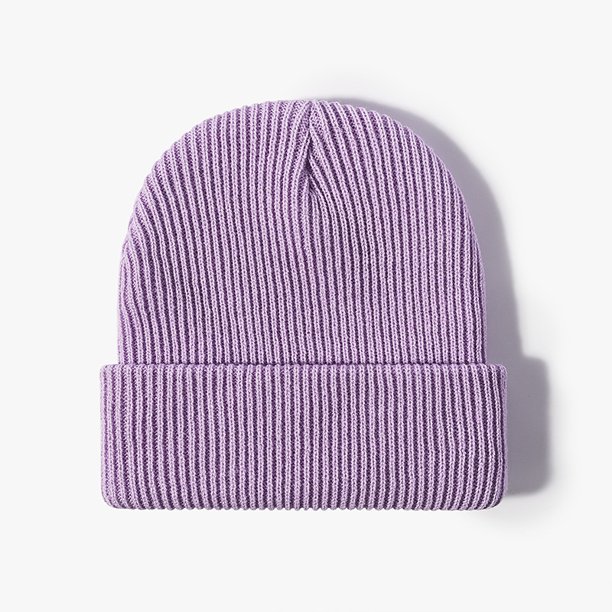 MYZOPER tejido Color sólido Unisex Beanie mantener caliente prensado moda nuevo Hip Hop raya invierno sombrero Skullies gorros