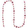 thumbnail image 6 of Northlight 6' Red and White Beaded Peppermint Candy Christmas Garland Unlit, 6 of 8