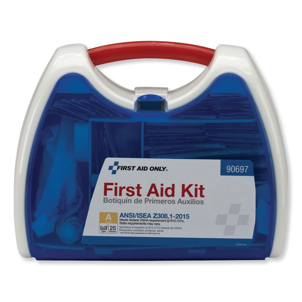 ReadyCare Plastic Case ANSI A Plus First Aid Kit for 25 People (139-Piece/Kit)