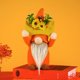 thumbnail image 5 of Gnomo de peluche Cateissary de decoración de otoño Con ojos luminosos, 5 of 6