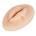 thumbnail image 1 of Silicone Fake Lips, Soft Widely Used 3D Silicone Lips Semi Permanent Easy To Use Elastic  For Embroidery Novice For Practice Dark Skin, 1 of 8