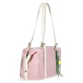 thumbnail image 3 of No Boundaries Women's Fashion Clubhouse Shoulder Bag, Pink Lemonade, 3 of 6