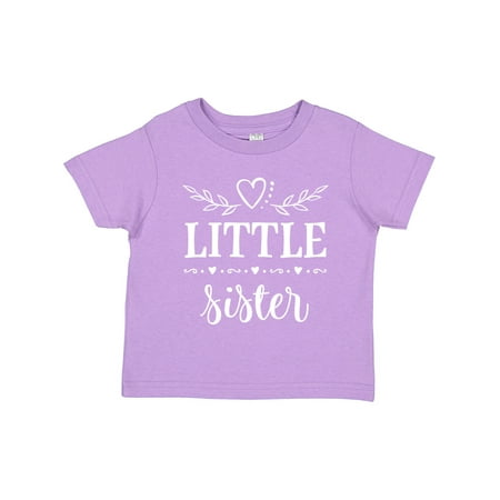 

Inktastic Little Sister Outfit Gift Toddler Toddler Girl T-Shirt