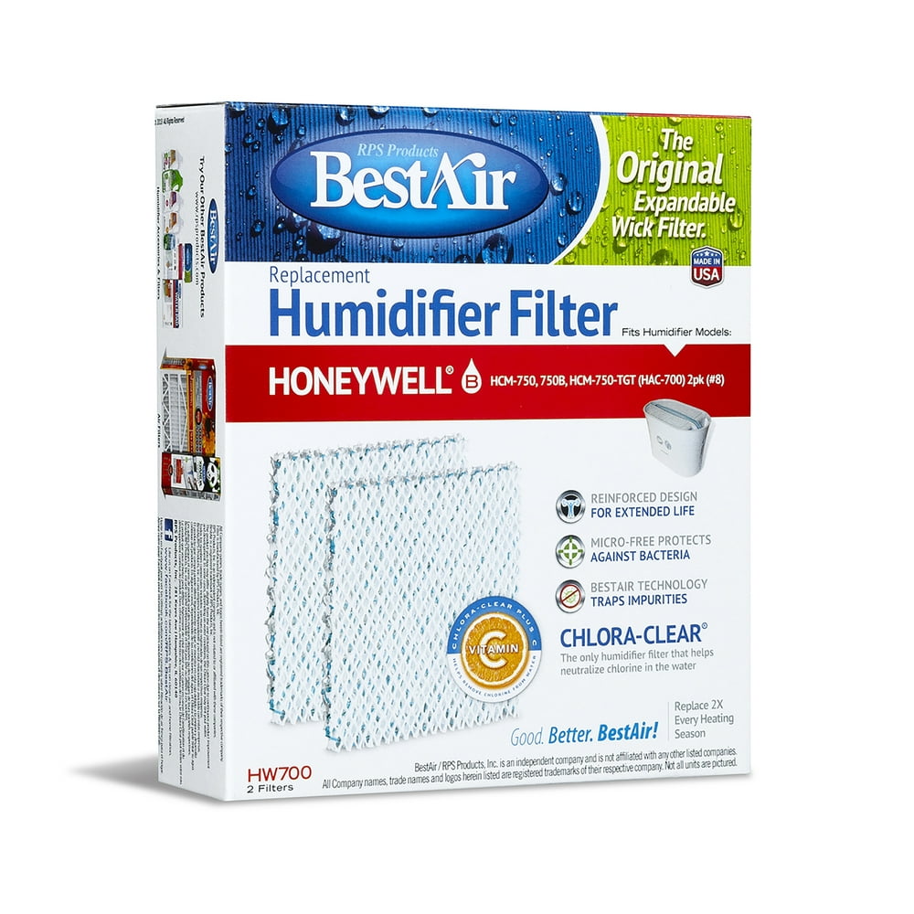 BestAir HW700 Humidifier Replacement Wick Filter for Honeywell Models 5