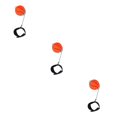 thumbnail image 2 of Eigraketly Pelota de goma que rebota para la muñeca, resistente a las lágrimas, ejercicio interactivo, juguete relajante para interiores y Type1 NO1, 2 of 6
