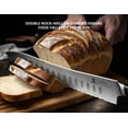 thumbnail image 3 of Piklohas Resharpenable Bread Knife, 10 Inch Multifunction Serrated Knife for Homemade Bread, Razor Sharp Sourdough Slicing with Innovative Wavy Edge, 3 of 7