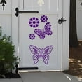 thumbnail image 5 of Popular! Garden Fence Large Flower Stencils-DIY Decoration,Giant Reusable Floral Stencil For Painting On Wood Walls Fence Pattern, 5 of 5