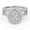 White Gold, variant on AFFY Split Shank Infinity Twisted Double Halo Bridal Set Ring for Women, 1.20 Carat (ctw) Pear Cut Lab Grown Diamond Engagement Wedding Ring 14K Yellow Gold Over Sterling Silver F-G-H, SI Quality -5
