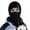 Black Hat, variant on HAPIMO Hooded Face Covering Knit Hat Drawstring Closure Hat for Winter Hiking Cold Weather Use Army Green Free Size