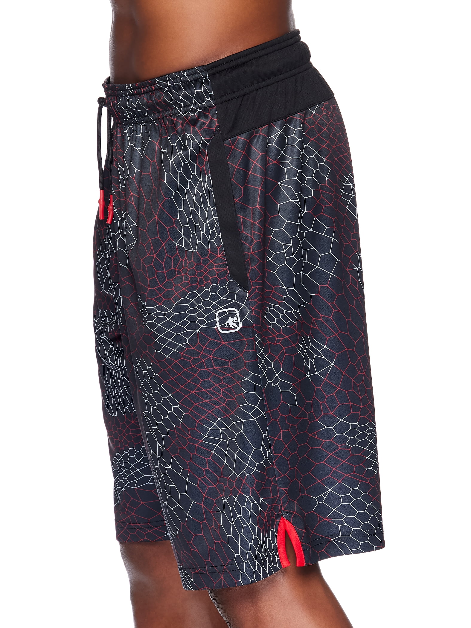 And1 Men's and Big Men's Turnover Shorts, up to Size 5XL