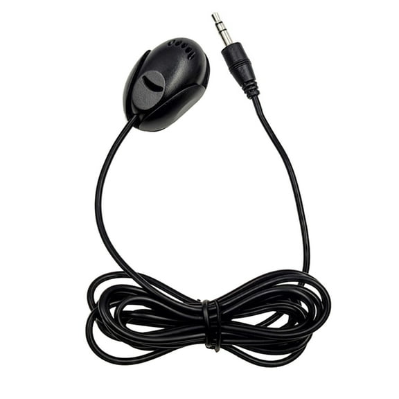 Car Microphone Mini 3.5mm Wired Microphone for Car Stereo Audio hands-free Mic For DVD Radio Player Paste Type Mini Mic