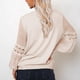 thumbnail image 4 of Camiseta de manga larga para mujer, jersey con cuello redondo, Top con manga acampanada, Top holgado informal para mujer, 4 of 6