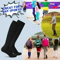 thumbnail image 6 of HEQUSIGNS Kid's Anti Slip Spandex Football Socks, Multicolor (3), 6 of 9