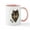 White/Pink Inside, variant on CafePress - Watercolor Wolf Head Logo & Tracks Mugs - 11 oz Ceramic Mug - Novelty Coffee Tea Cup