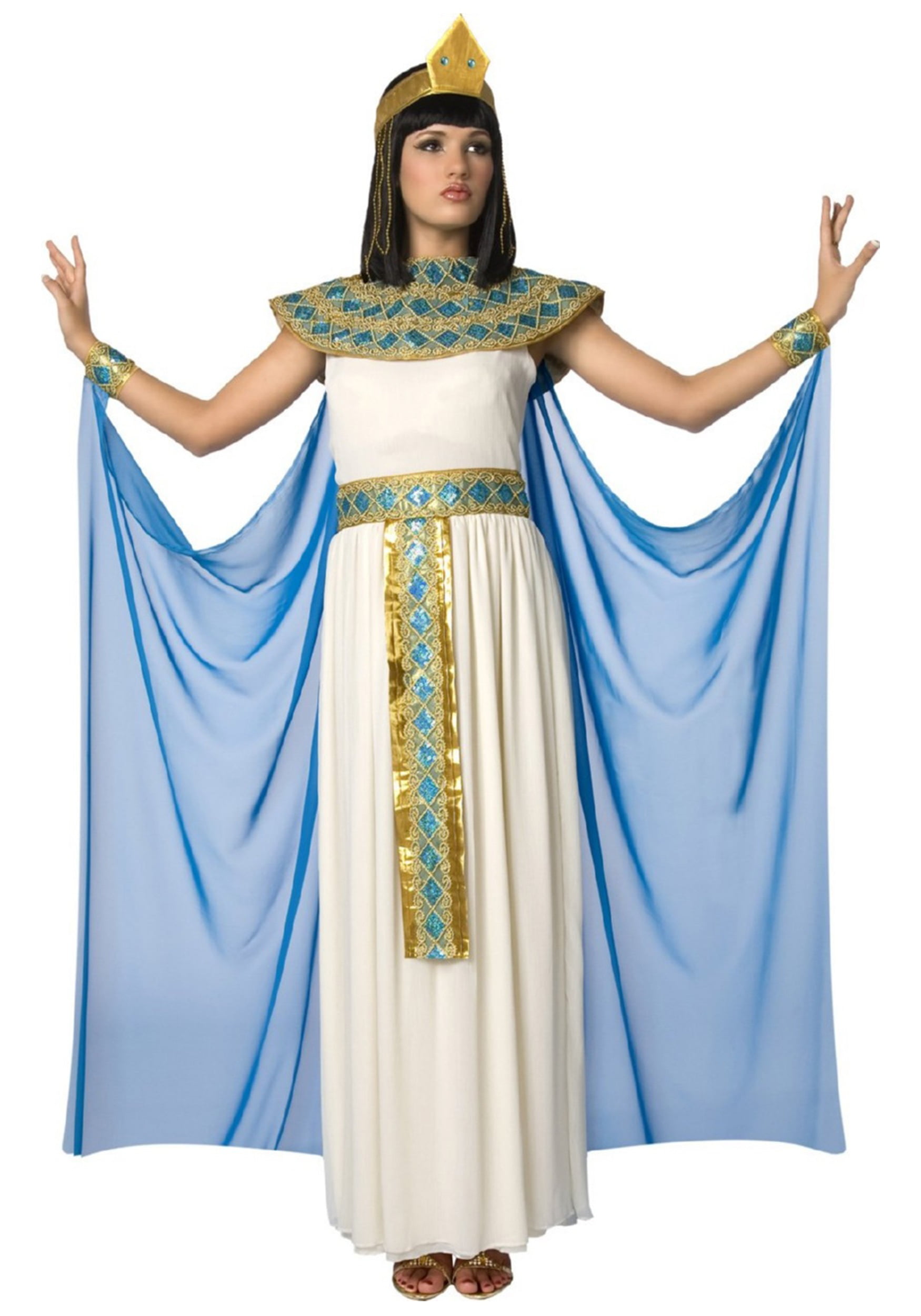 Medium Adult Ladies Cute Cleopatra Fancy Dress Costume