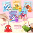 thumbnail image 4 of 24 tarjetas de San Valentín con llaveros con forma de ojos saltones de animales, 4 of 7