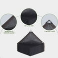 thumbnail image 6 of XGFHYJEH Sunshade for Patio, Outdoor Sunshade, Outdoor Sun Shade, Shade Sail, Sun Shade Sail, Portable Rectangle Waterproof Sun Shade Canopy for Garden Pool Backyard Porch Greenhouse, 2*2M, 6 of 7