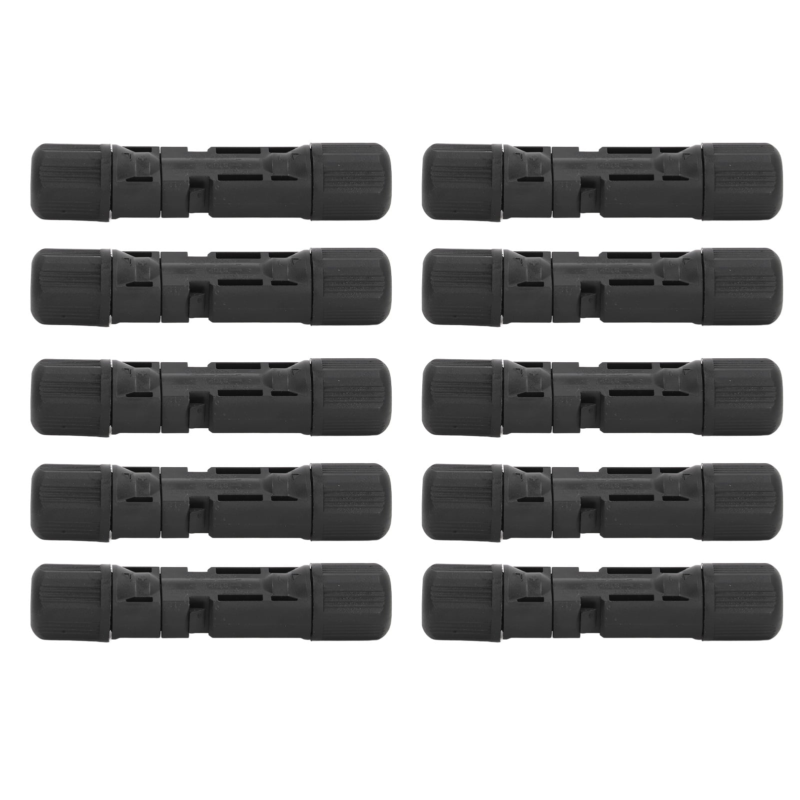 Solar Panel Connector, 10 Sets PV Cable Connector Easy To Install For