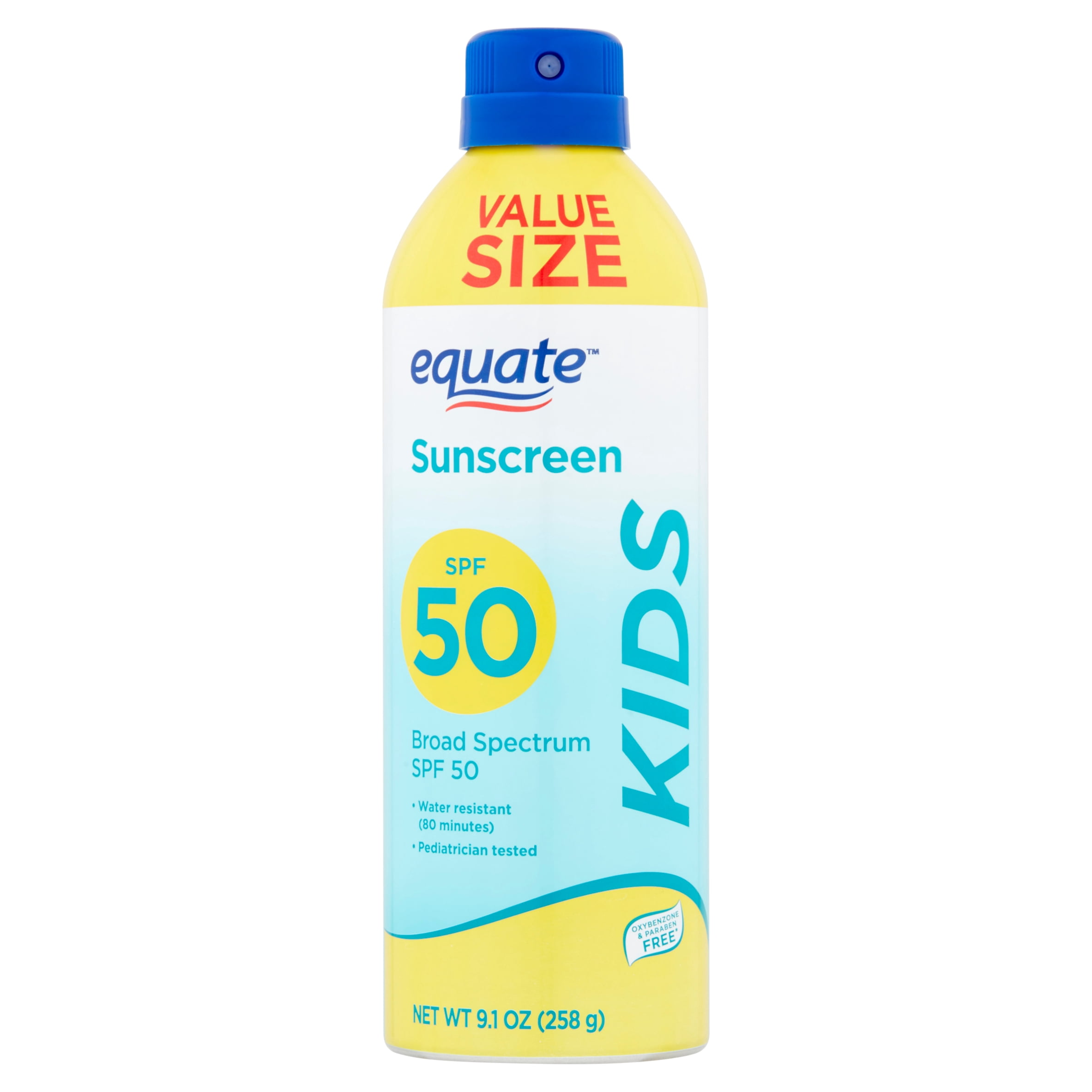 Equate Kids Broad Spectrum Sunscreen Continuous Spray, SPF 50, 10 oz