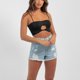 thumbnail image 4 of Camiseta sin mangas de verano para mujer, camiseta sin mangas con tirantes finos, Color puro, recortada, sin mangas, para mujer, 4 of 6