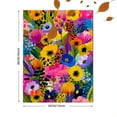 thumbnail image 3 of Vibrant Floral Burst Canvas Print, Perfect for Living Room, Bedroom, Kitchen, Office, Dining Room Decor, 3 of 8