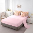 thumbnail image 5 of Erosebridal Cute Donuts Capybara Twin Bedding Sets 7-Piece For Children,Boys Girls Kawaii Ribbon Bow Knot Bedding Comforter Set,Pink Reversible, 5 of 6