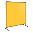 thumbnail image 2 of Eastvita Flame-Resistant 6x6ft Vinyl Welding Curtain Screen with Frame 4 Swivel Wheels (2 Lockable) for Workshop Industrial Protection, 2 of 6