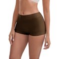 thumbnail image 4 of INSPIRE CHIC Mother's Day Women's Slimming Waist Butt-Lifter Shaping Shorts Anti Chafing No Trace Control Panties Under Dress      XL Brown, 4 of 5