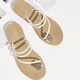 thumbnail image 1 of Nuevo conjunto de zapatillas de mujer con diseño de espiga de diamante de fondo plano estilo romano para mujer Wmkox8yii nm11004, 1 of 3