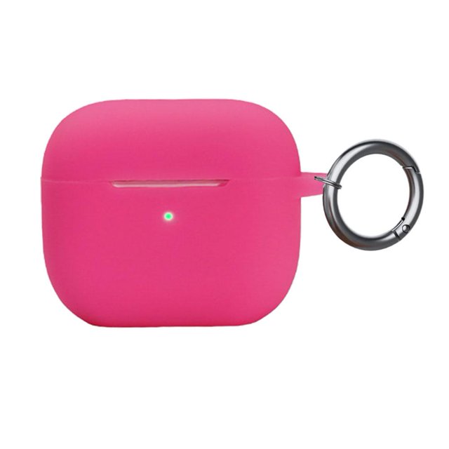 Glow In The Dark Silicone Case For Airpods Pro 3rd Generation, Soft Protective Cover With Metal