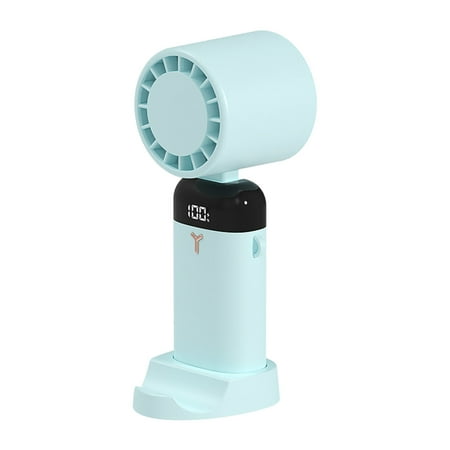 

TIIFSWHS Portable Handheld Fan Comes with Mobile Phone Holder Desk Fans Small with Clip Battery Clip Fan for Car Little Fans to Push Heat Outdoor Wall Fans Oscillating with Verti